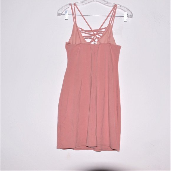 Wild Daisy Pink Mini Dress Size Large - Picture 6 of 7